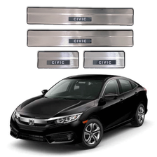 Honda Civic Led Door Sill Plate Scuff Door Panel 2018-2019