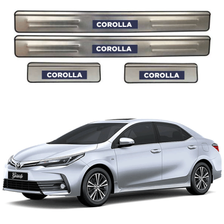 Toyota Corolla Led Door Sill Plate Scuff Door Panel 2018-2019