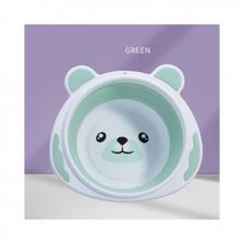 Little Sparks Foldable Baby Washbasin Bear Green