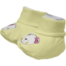 Cuby Baby Booties Yellow Bear