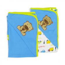Careone Baby Wrapping Sheet Bear Blue
