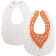 Baby Bibs Red Bow