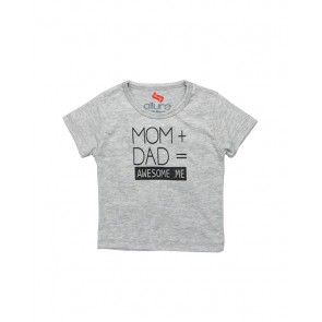 AllureP T-shirt Grey Mom + Dad  