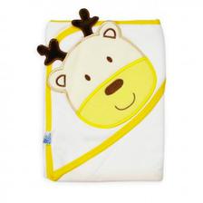 Montaly Baby Bath Towel Bear Yellow