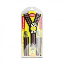 Little Sparks Baby Cloth Suspenders Bear Yellow & Black