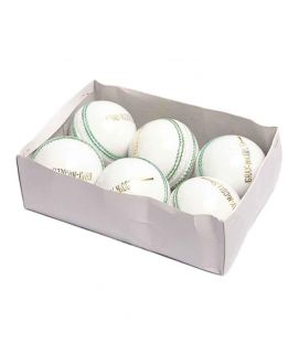 Pack of 6 Hard Balls White