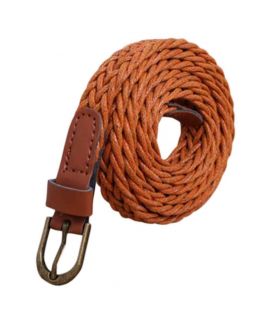 Light Brown Female Style Hamp Rope Belt