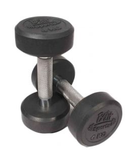 Sports City Pair of Dumbbells 4 KG Silver