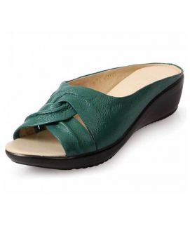 Women's Green Flip Flops Slippers