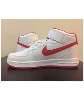 Men's Nike Red And White Shoes