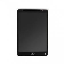 LCD Writing Tablet With Mouse Pad - 12 Inches - Black Color