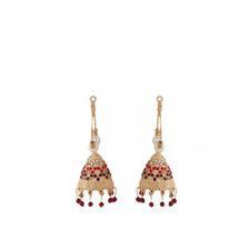 Jewellery Hut Golden Plated Jhumki Earrings for Women 