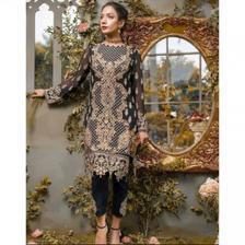 Heavy embroidered dress (dopatta and trouser embroidered)