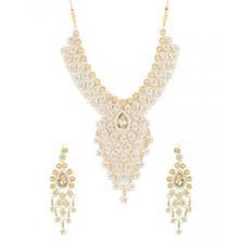 Champagne Gold Plated Bridal Set
