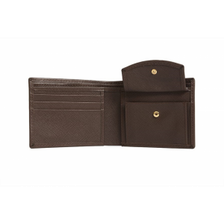 Original Leather Wallet Chocolate Brown Color