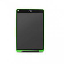 LCD Writing Tablet With Mouse Pad - 12 Inches - Green Color