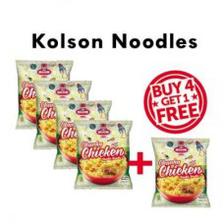 Kolson Assorted Noodles 65gm 4+1 Free