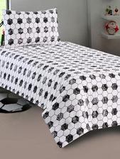 Khas Stores Soccer Stadium Bed Sheet Single-1000000022619
