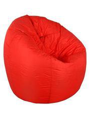 Puffy Plain Fabric Bean Bag Chair, Home Decor Chairs, Matching Furniture, Luxury Furniture Bean Bag