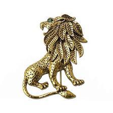 Lion Brooch coat pin lapel pin for men
