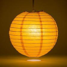 Orange Paper Lantern
