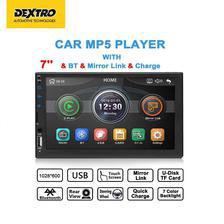 Dextro Universal 7inch Touch ScreenCar MP5 Player 2Din Car Video Player Audio Stereo Multimedia FM/MP5/USB/AUX/Bluetooth
