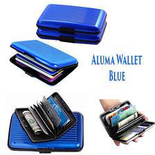 Aluma Card Assorted Colors Waterproof Business Id Credit Card Wallet Holder Smooth Aluminium Metal Case Box