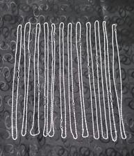 Pack of 12 Simple Silver Neck Chain