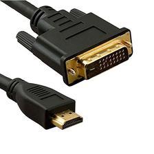 Hdmi To Dvi D 24+1 Male Cable Converter Genuine Adapter