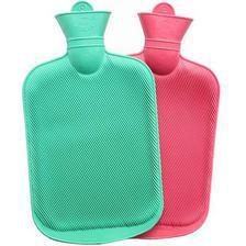 Pack of 2 warm water bottles