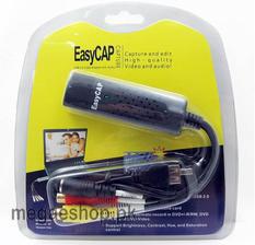 EASYCAP USB EASY CAP USB FOR MOBILE / LAPTOP/ COMPUTER Capture Adapter TV DVD VHS Captura for ComputerTV Camera USB 2.0 Easiercap DC60 UTV007 support Android phone