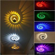 Fancy Ceiling Light 3W RGB LED with Remote Control