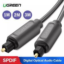 Ugreen Digital Optical Audio Cable Toslink SPDIF Coaxial Cable for Amplifiers Blu-ray Player Xbox 360 Soundbar Fiber Cable