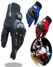 Biker Gloves Pro biker Gloves - Bike / Motorcycle Riding Imported (Washable)
