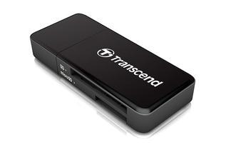 Transcend TS-RDF5K USB 3.0 SDHC/SDXC/microSDHC/SDXC Card Reader, Black