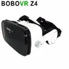 BOBO VR 3D Glasses VR Box with Headphone & Remote Z4 - White & Black
