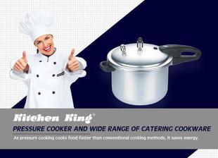 Pressure Cooker-Silver-Export Quality - 9L