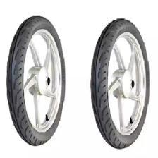 Tubeless Tyres - Front and Back - For 70cc Bike