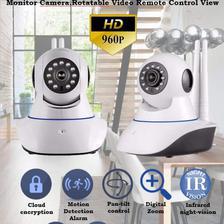 Latest Model  Ip Wifi Camera,Hd 960P Dual Antenna Wireless Indoor Network 2-Way Audio,P2P Night Vision Surveillance Monitor Camera,Rotatable Video Remote Control View Via Smart Phone For Security Home Office