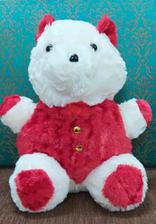 Stuffed Teddy Bear for Gift to Love - White Color