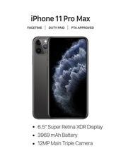Pre Book: Apple iPhone 11 Pro Max - 64 GB - PTA Approved - 6.5
