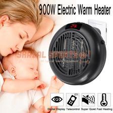 900W Portable Mini Wall-Outlet Electric Air Heater Warm Blower Room Fan Stove Heater Radiator Warmer For Office Home