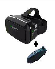 Vr Box Shincon 3D Glasses All Phone Supported Box Packed Black (Free Remote)