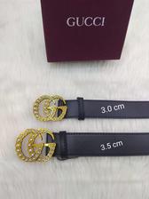 GG marmont pearl belts with gg box