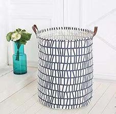 Laundry Basket Waterproof Round Cotton Storage Basket, toys and cloths storage