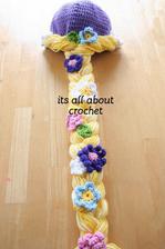 Crochet rapunzel Cap