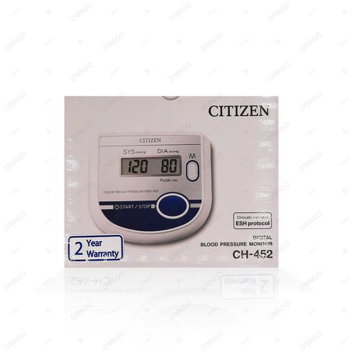 Citizen Digital Upper Arm Blood Pressure Monitor CH452