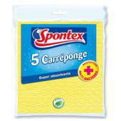 Spontex 5 Sponge Cloths 