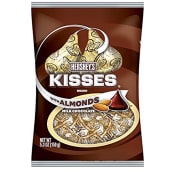 Hersheys Chocolate Kisses Milk With Almond Bag 