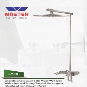 Master 428B Emerald Bath Mixer Wall Shower